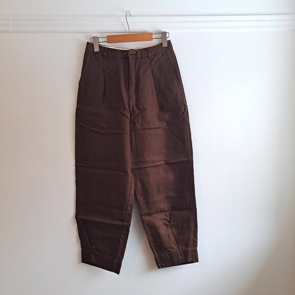 Soeur chocolate brown balloon pants - Picture 3 of 6